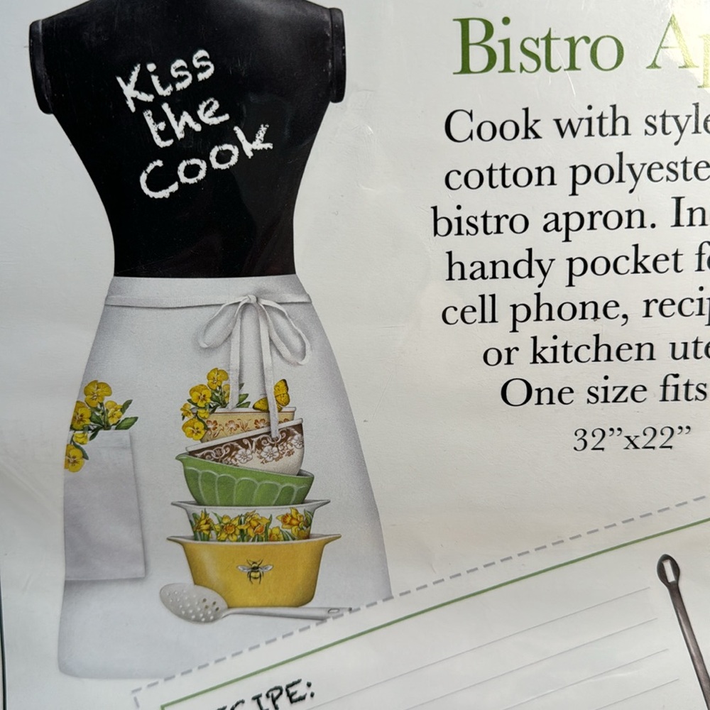 The perfect bistro apron 32 x 22“ - Picture 3 of 4